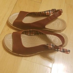 Croc sandals